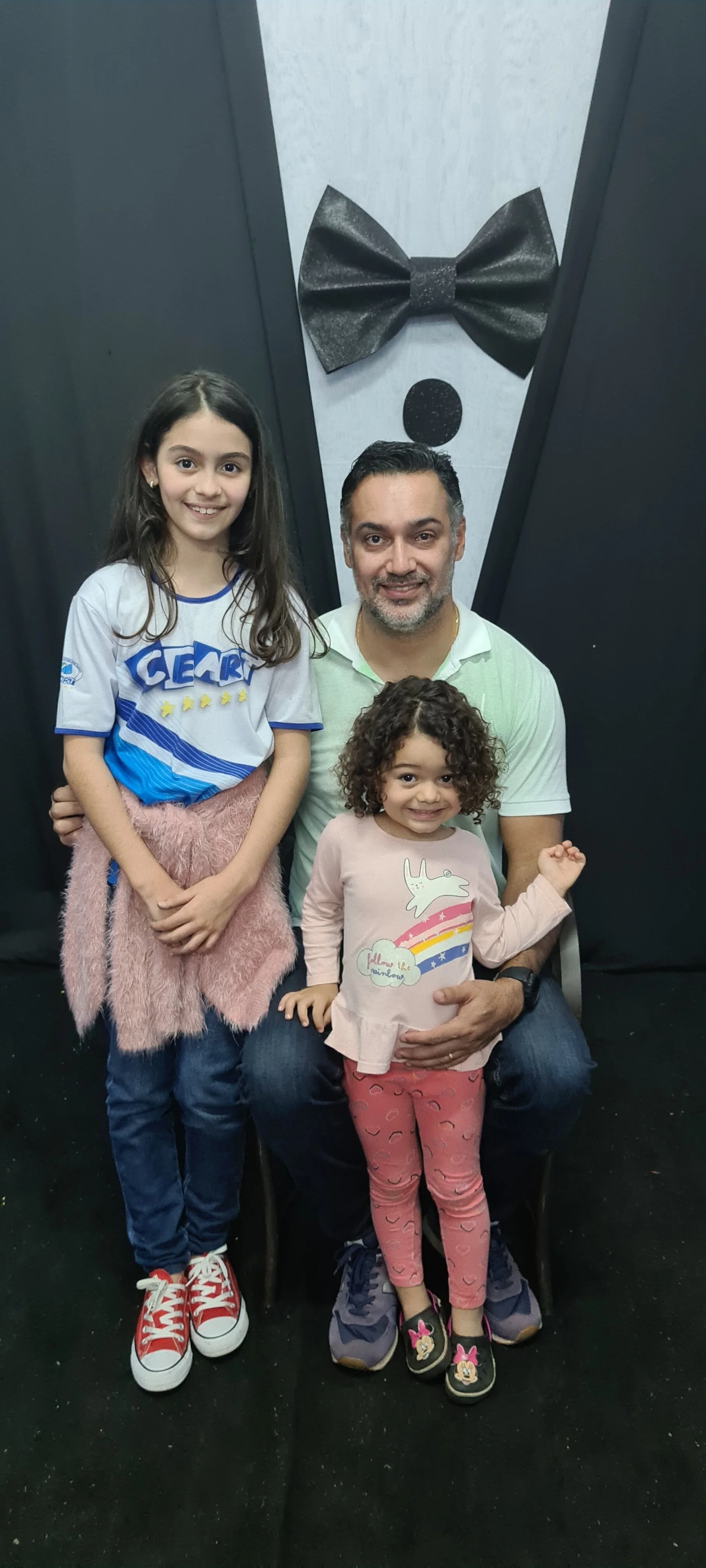 Dia dos Pais 2021- Fotos com os pais na escola.