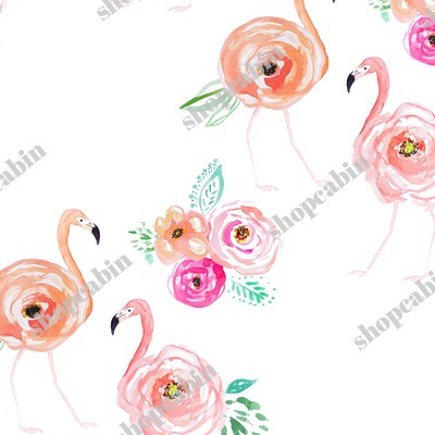 Flamingos With Florals.jpg