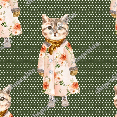 Miss Kitty without Glasses White Polka Dots with Green Back.jpg