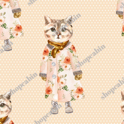 Miss Kitty without Glasses White Polka Dots with Light Peach Back.jpg