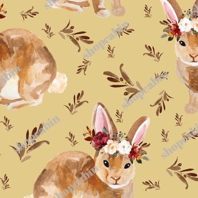 Harvest Bunny Mix And Match Autumn Mustard.jpg