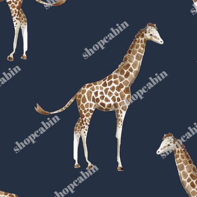 Giraffe Print Navy Back.jpg