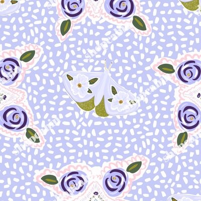 Lilac Florals and Butterflies in Lilac Back.jpg