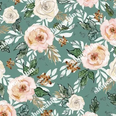 Winter Pastel Florals in Teal.jpg