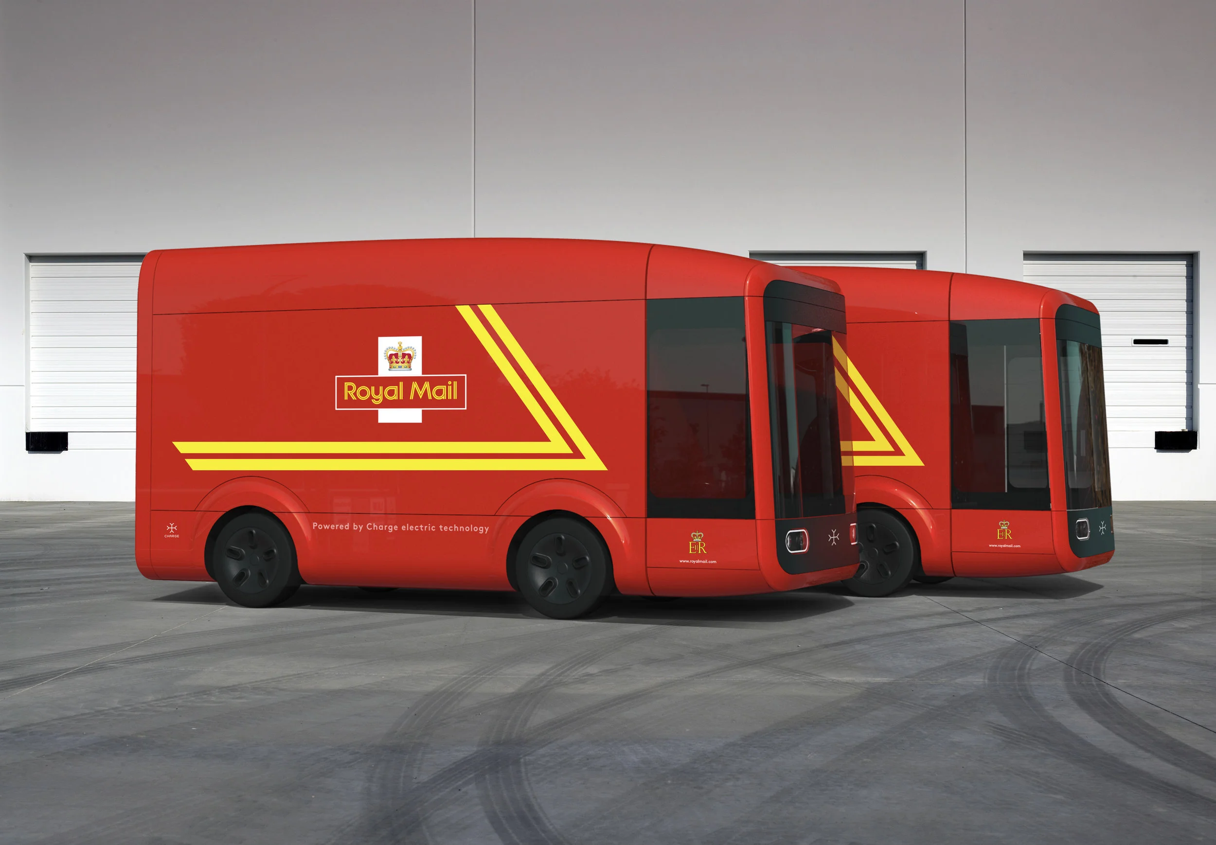 Royal Mail electric van livery