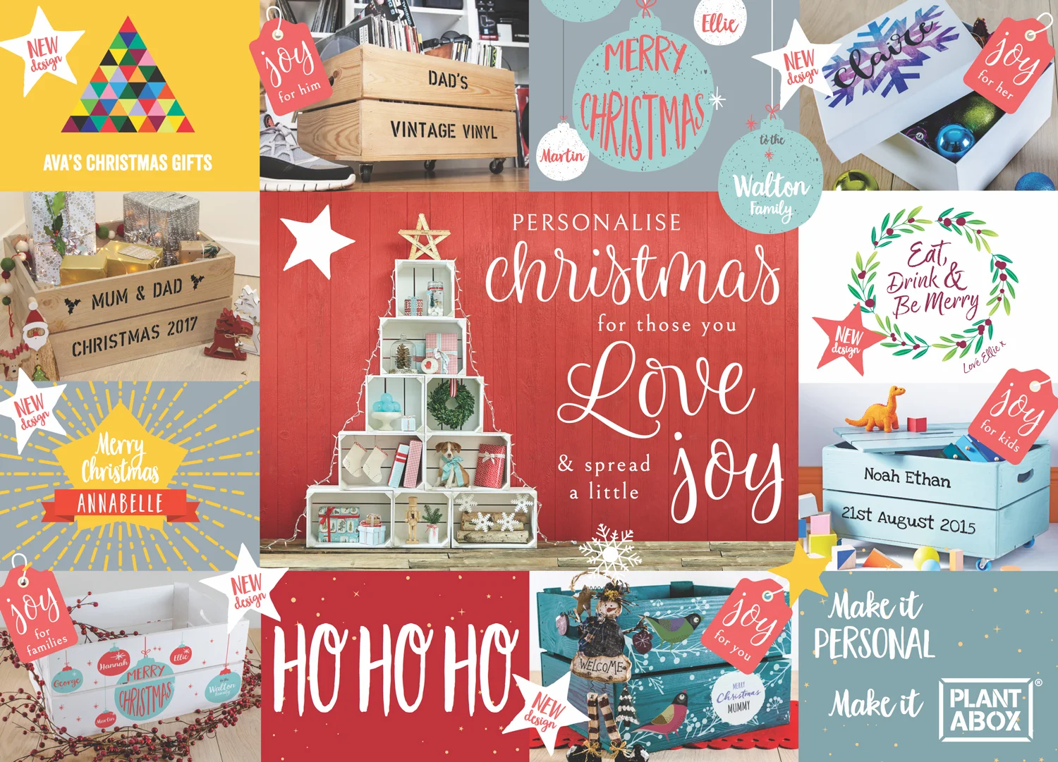 Christmas fold out brochure