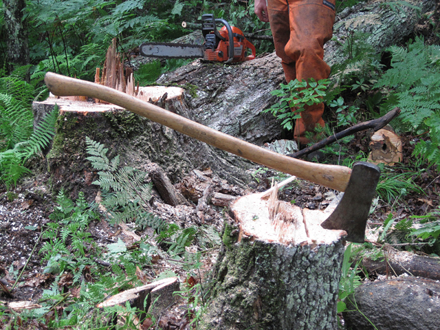 The ax is the opposite extreme, for when you’re feeling Paul Bunyan.