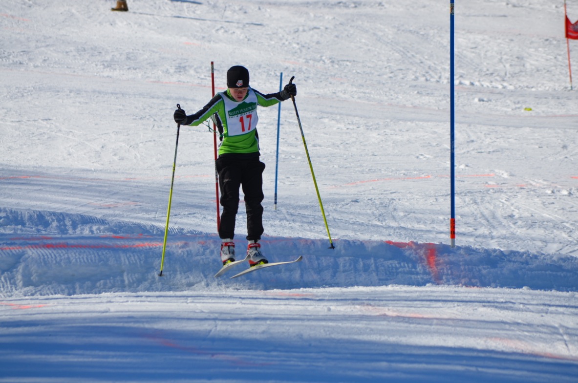 Jack Young Airs it out at the first ever Nordic Cross at Cochran’s, March 9.