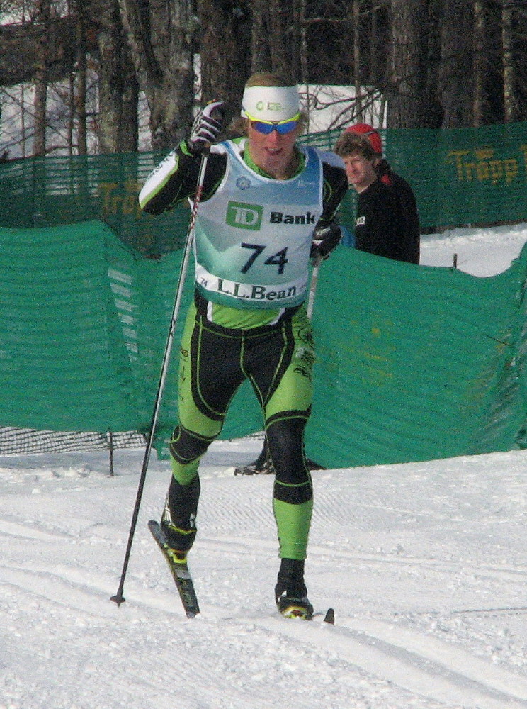 Pat O’Brien during the sprint qualifier.