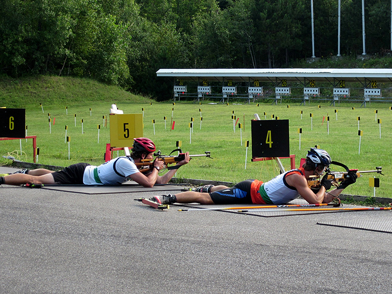 Ethan on left, in the prone.