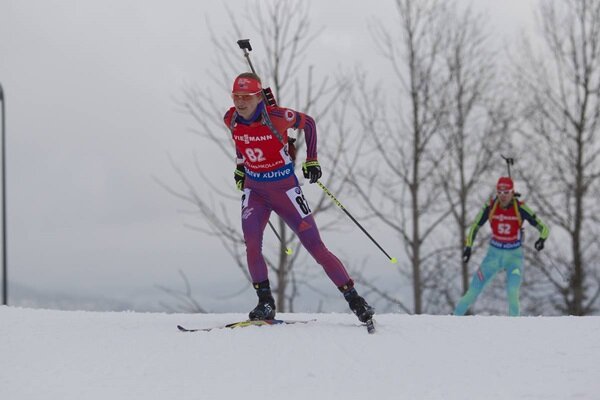 Hannah finished 18th in the sprint (photo: USBA/NordicFocus)