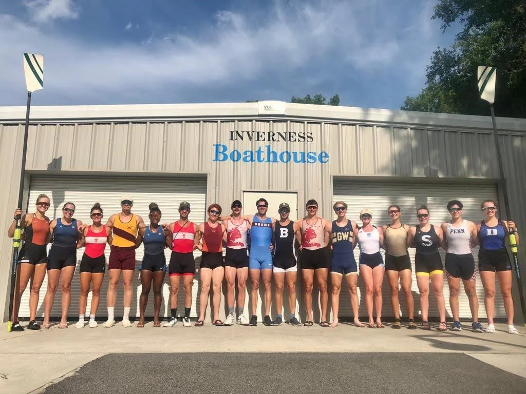 U23 Rowers on Campus