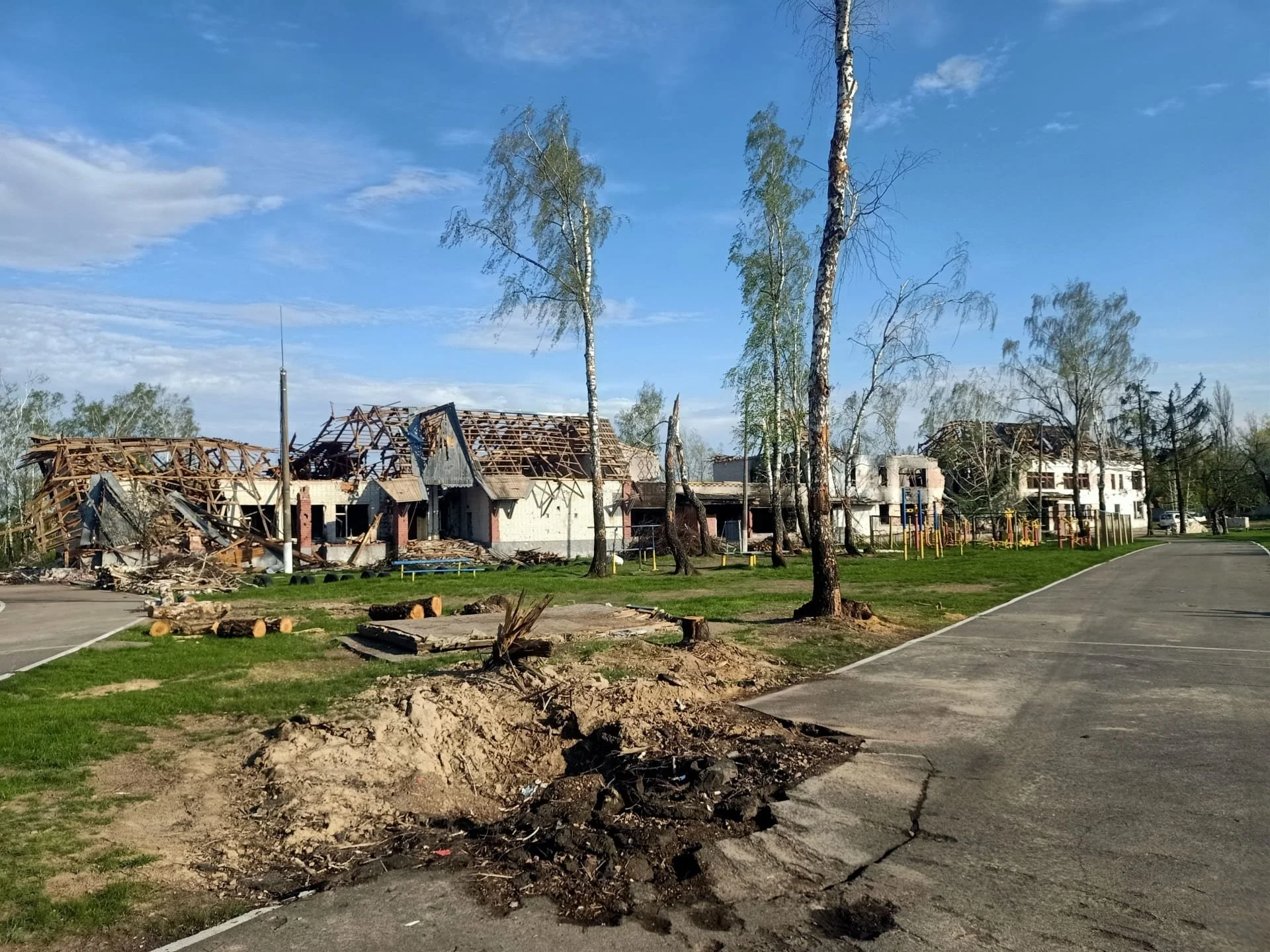 Ukraine donation box for Chernihiv Biathlon and Nordic center