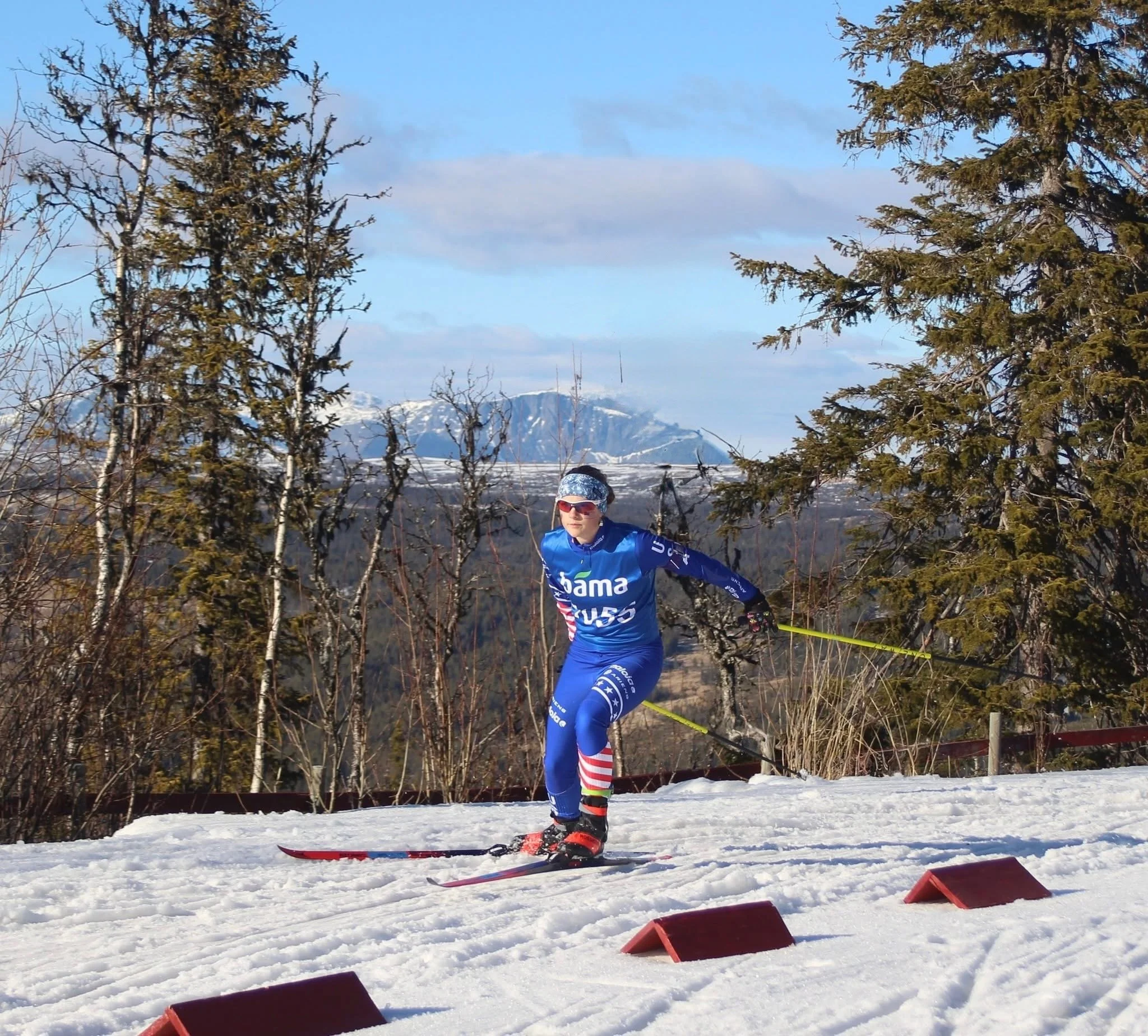 Liatoppen: COC junior biathlete Amalie Pratt reflects on racing in Norway