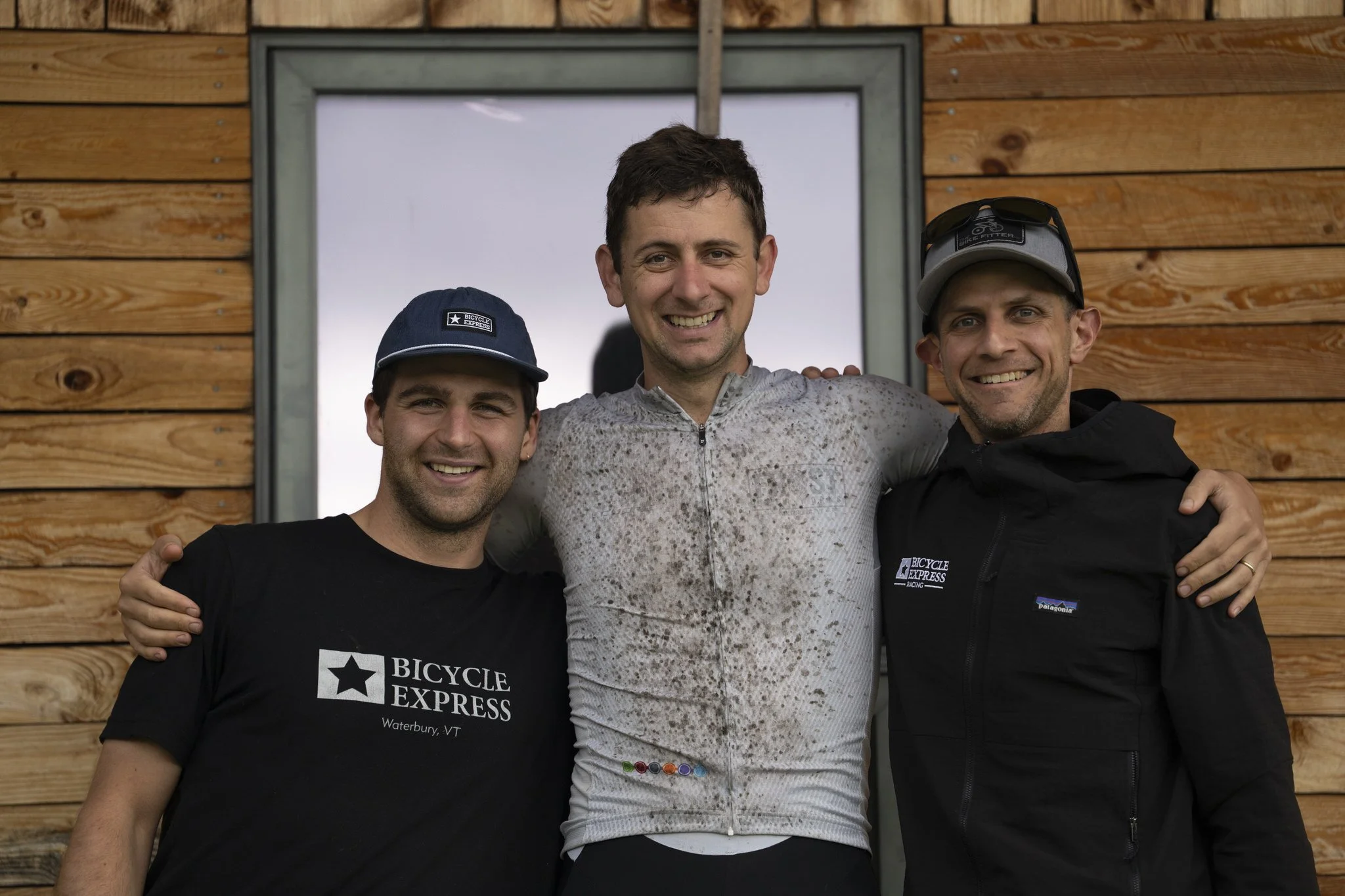 Men's podium