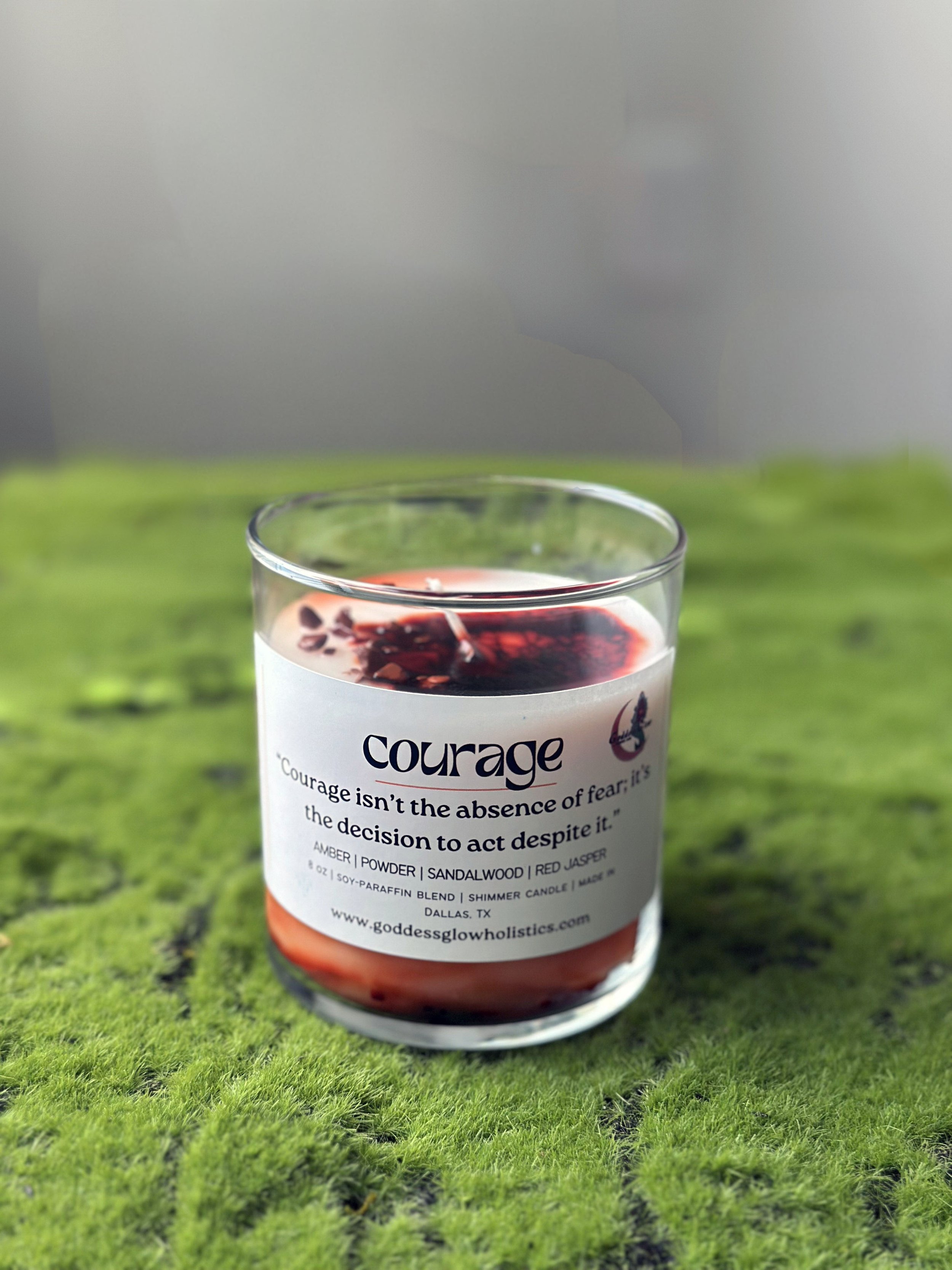 courage | affirmation candle