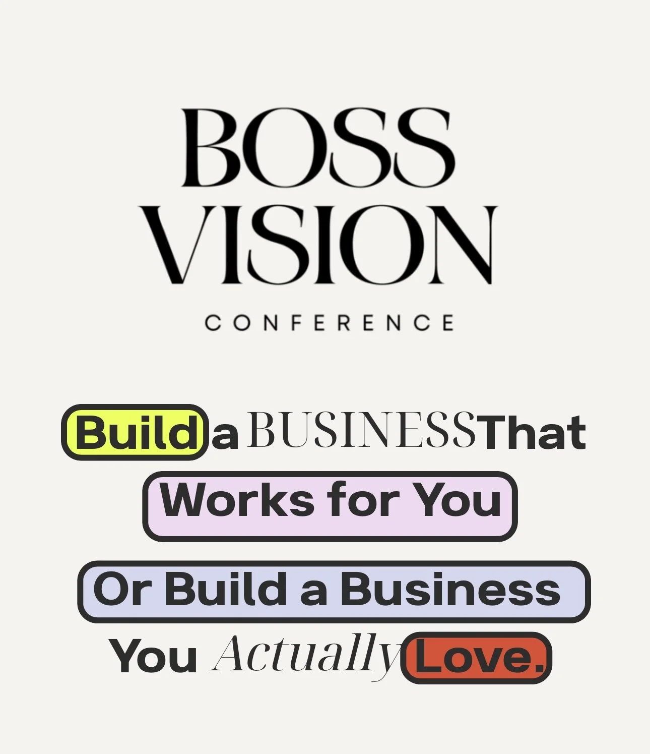 Boss Vision Conference 2025