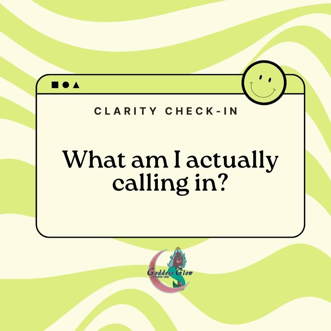Clarity begin when we shift our attention from avoidance to attention. It requires you to slow down and get honest with yourself. When you stop running from what no longer aligns, you can finally move forward toward what does.

✨ JOURNAL PROMPT: What