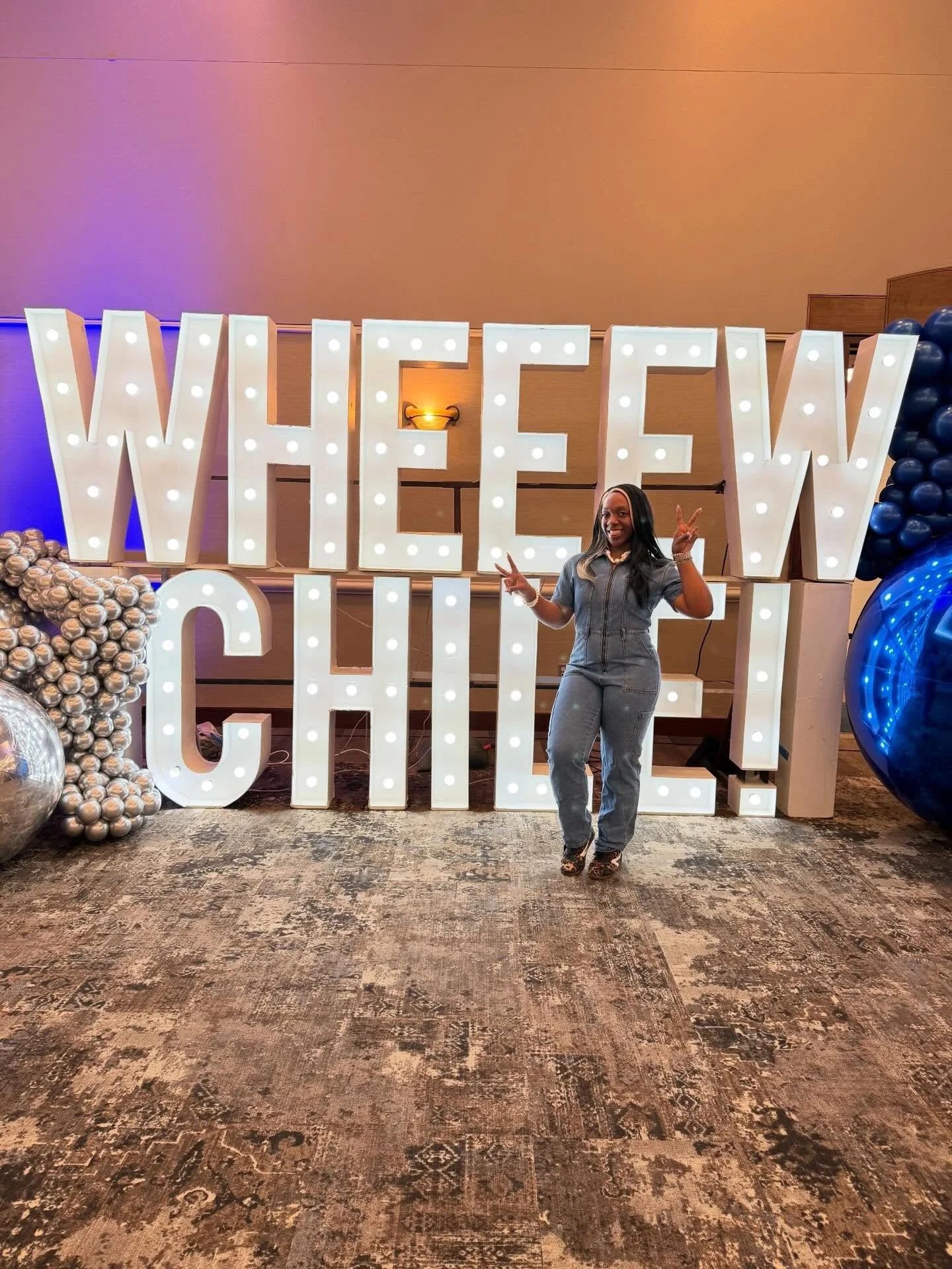 Wheeew Chile! 💙🤍🩶

There's absolutely no feeling like a black woman pouring into you. I'm just happy to be in the room ✨ This was a BEAUTIFUL event highlighting &amp; celebrating the women who do it all. You are seen + you are so loved.

May you b