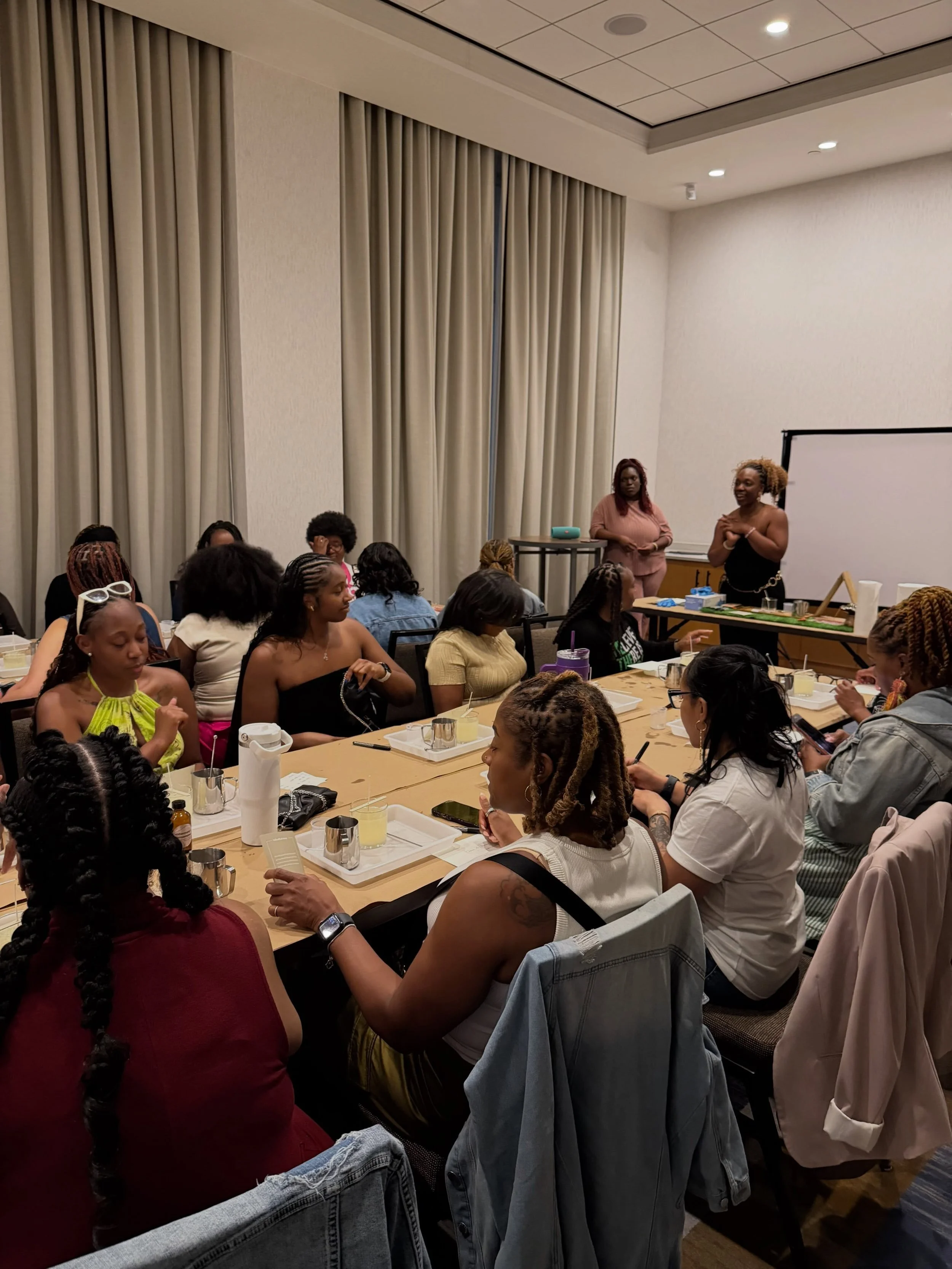 We&rsquo;ll bring the good vibes. You bring your favorite people 🤍

Interested in a private workshop for your next team bonding, girls night, date night, bridal shower, or birthday celebration? 

Visit the link in our bio to submit a private worksho