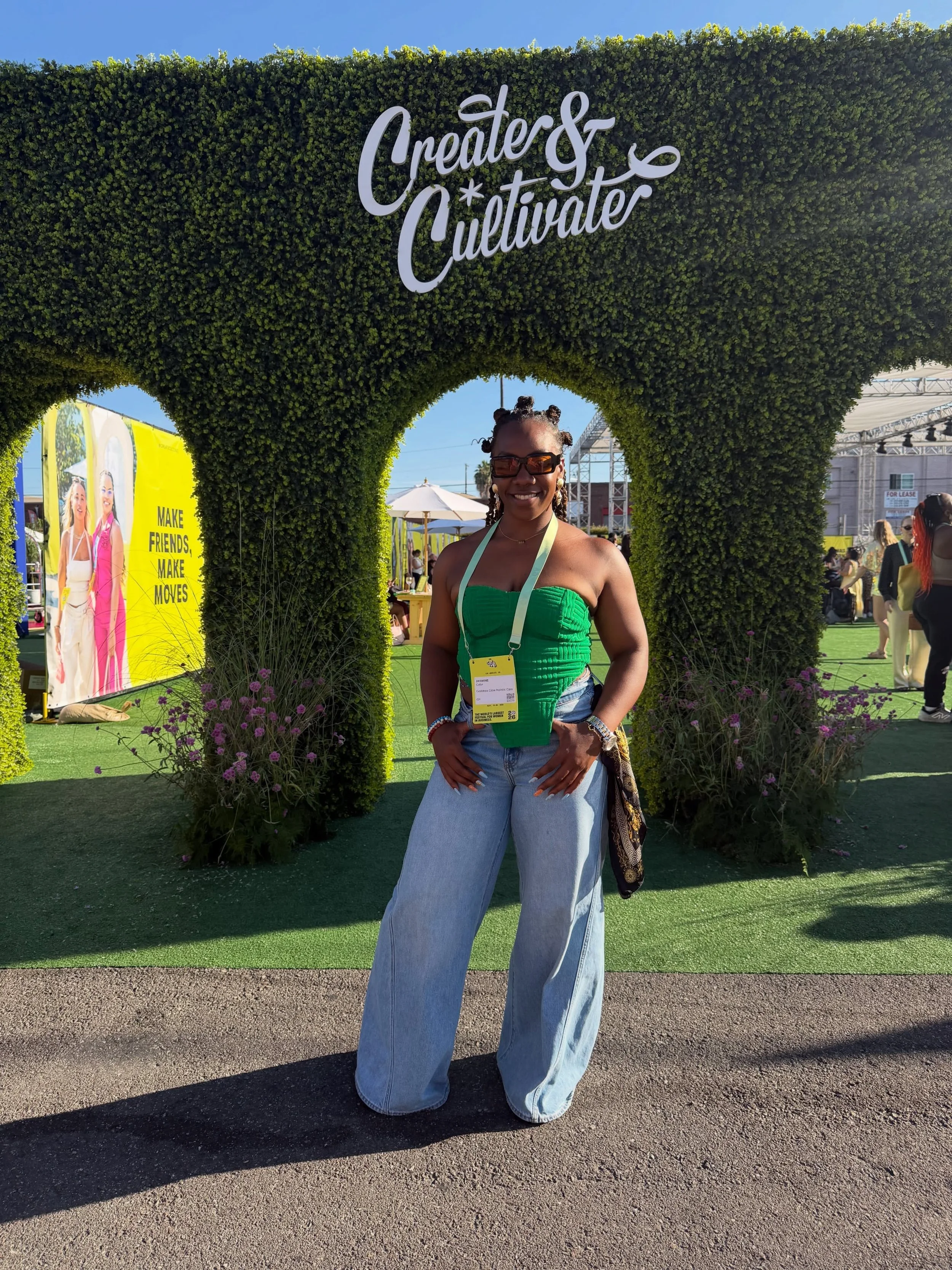 Traveling to LA definitely was NOT on my bingo card for this year 🤩 but MAN IM GRATEFUL.

I randomly signed up for the giveaway and messed around and won 😩 so basically I was FORCED to go!

This weekend was nothing but a divine reminder that I'm su