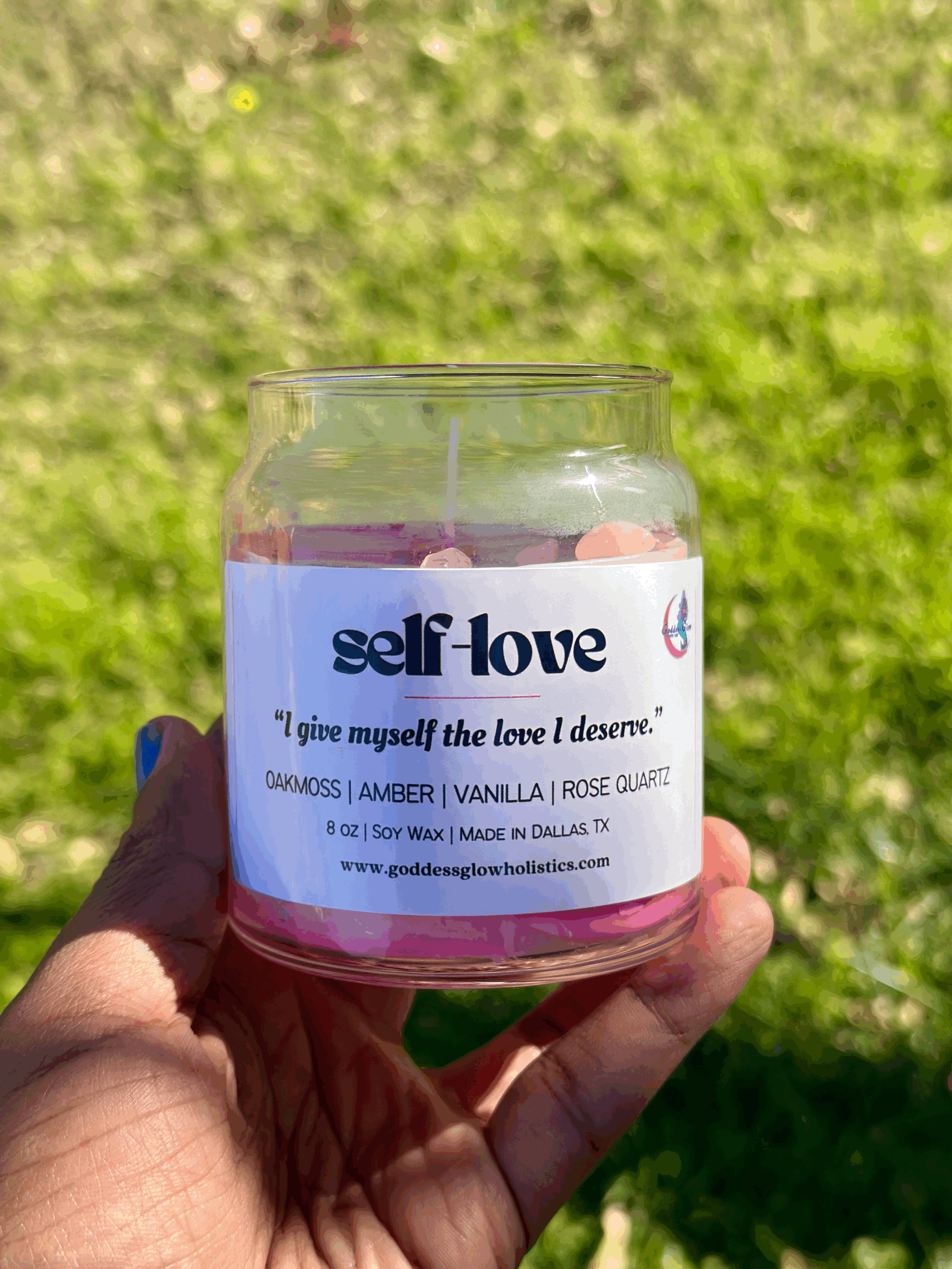 self-love | affirmation candle