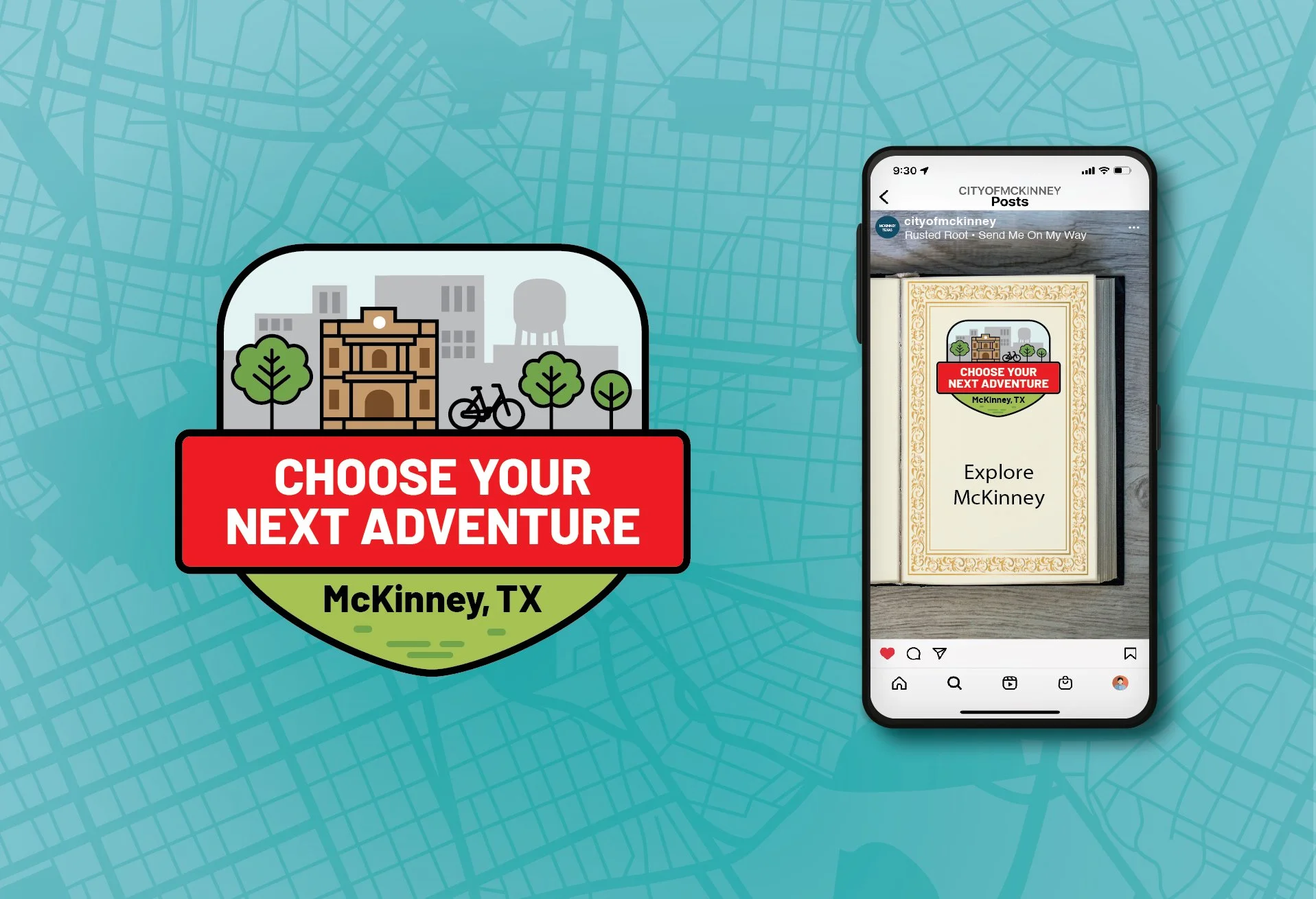Chose Your Next Adventure logo