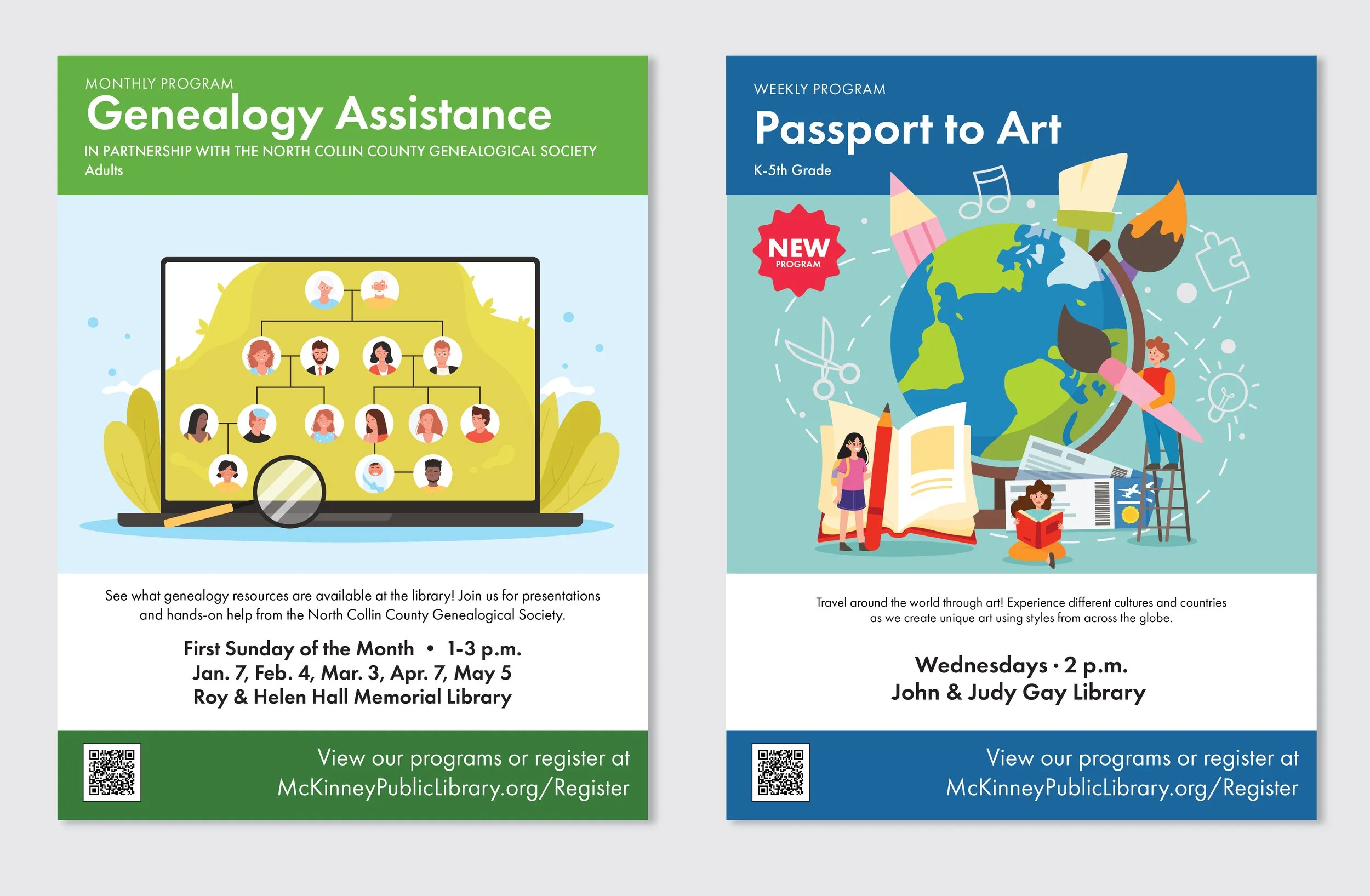 Library Program Flyers