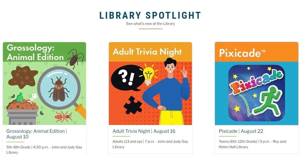 Website Carousel Images