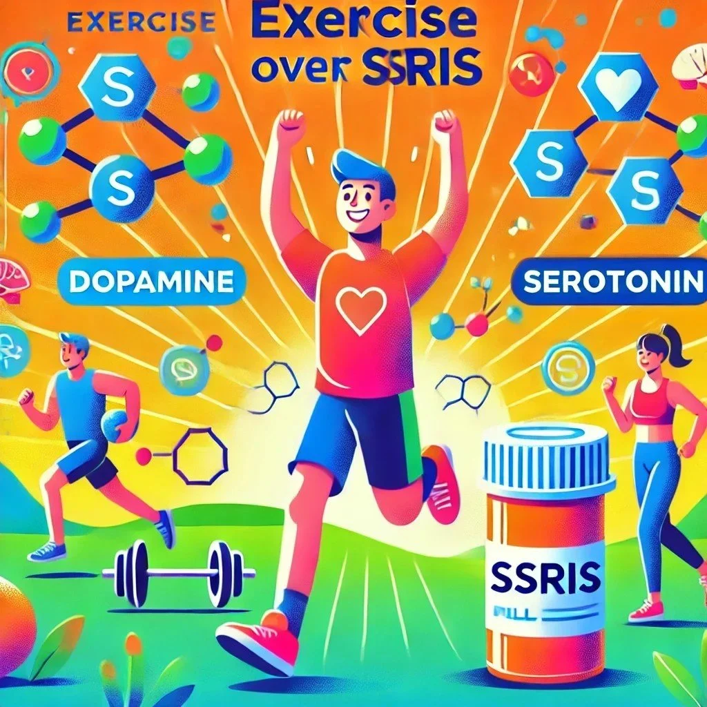 Exercise vs. SSRIs: The Natural Boost for Your Mental Health
