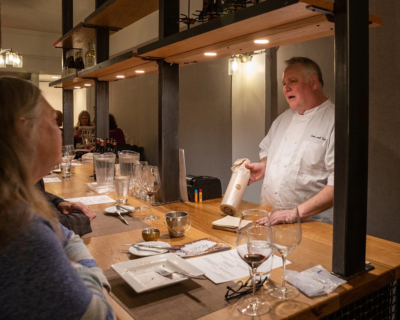 Chef's Tasting Room — Cork & Table