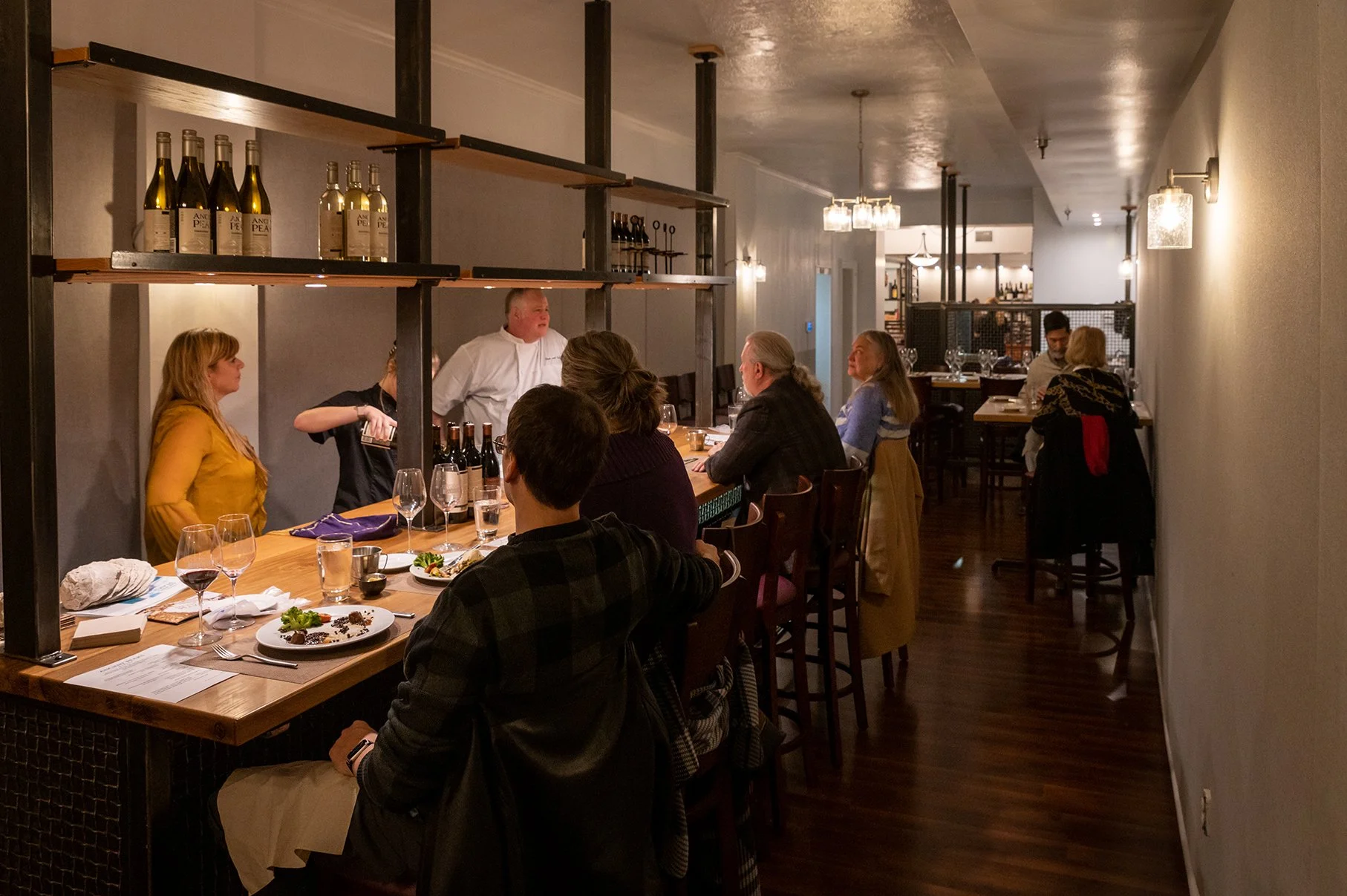Chef's Tasting Room — Cork & Table