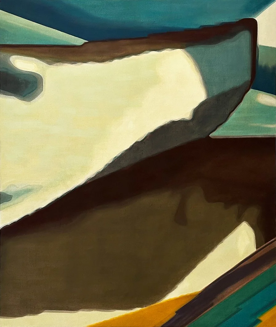  “Bamberg Moby Dick II”, 2025, Tempera auf Leinwand, 200 - 170 cm 
