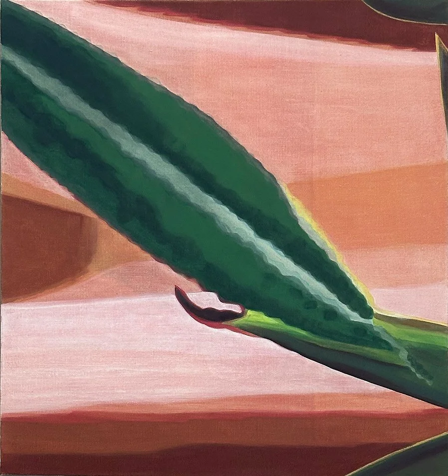  “B.F.V”, 2025, Tempera auf Leinwand, 105 - 100 cm 