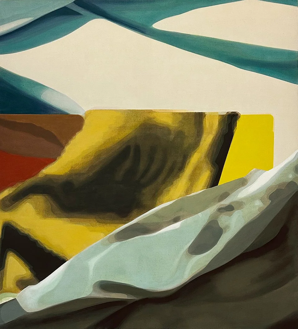  “Bamberg Moby Dick I”, 2025, Tempera auf Leinwand, 200 - 180 cm 