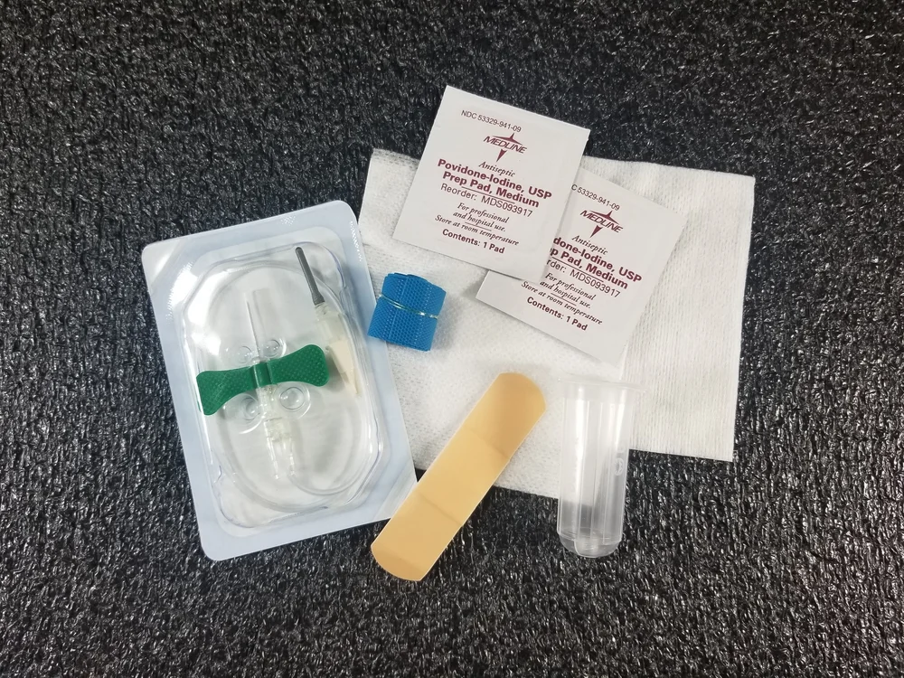Blood Draw Setup