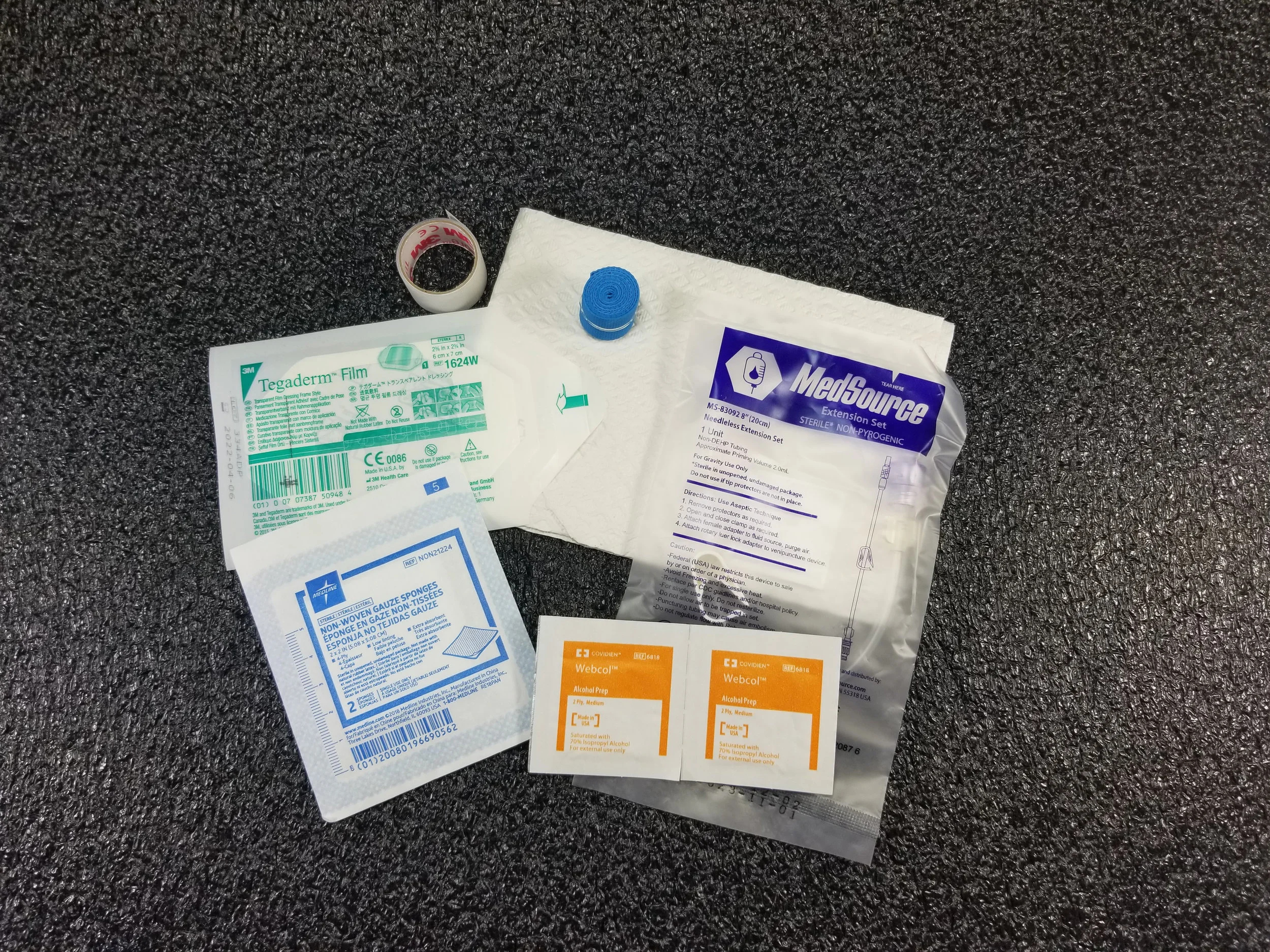 IV Start Kit Components — Motion Medical Distributing