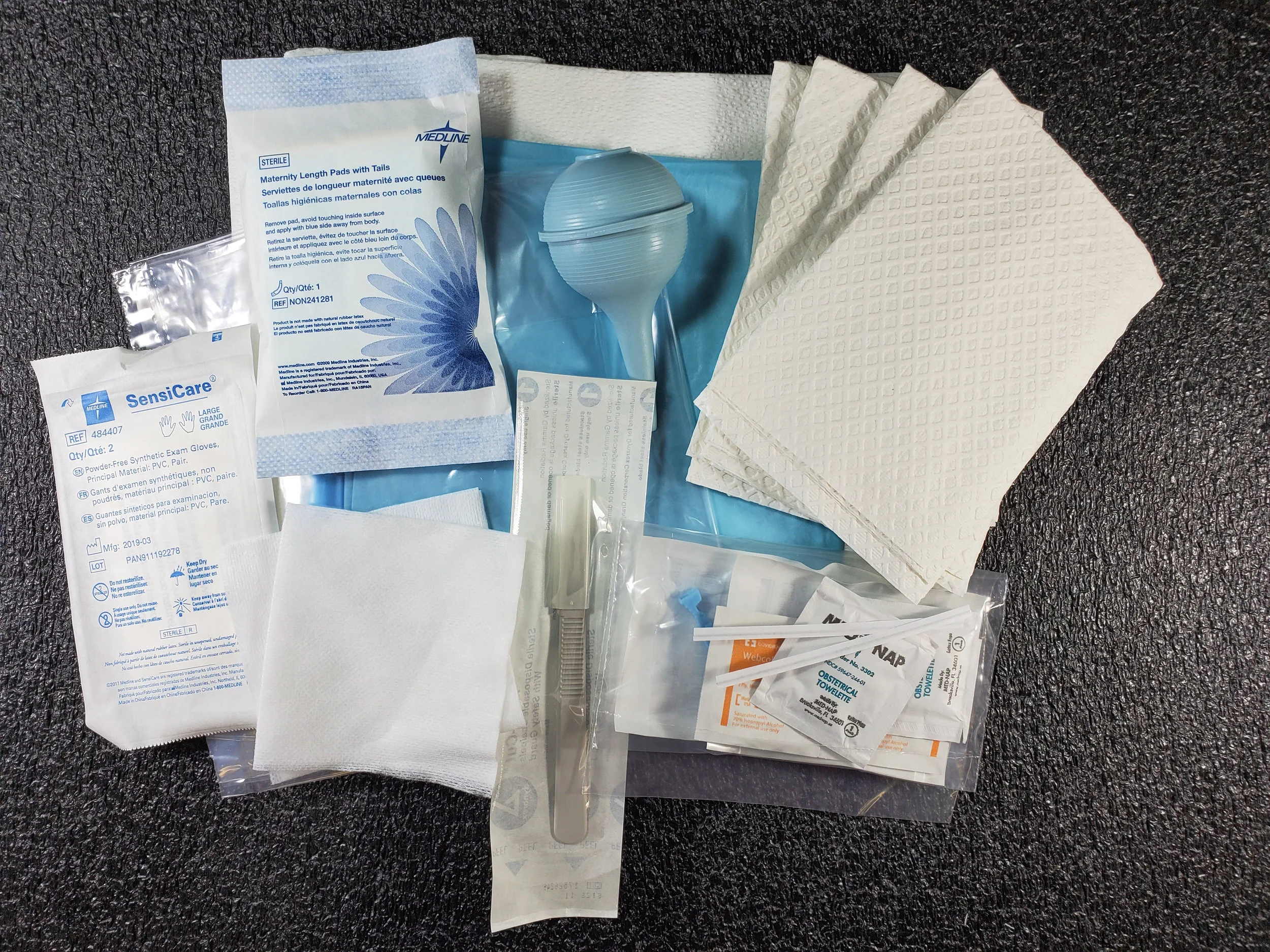 Obstetrical Kits — Motion Medical Distributing