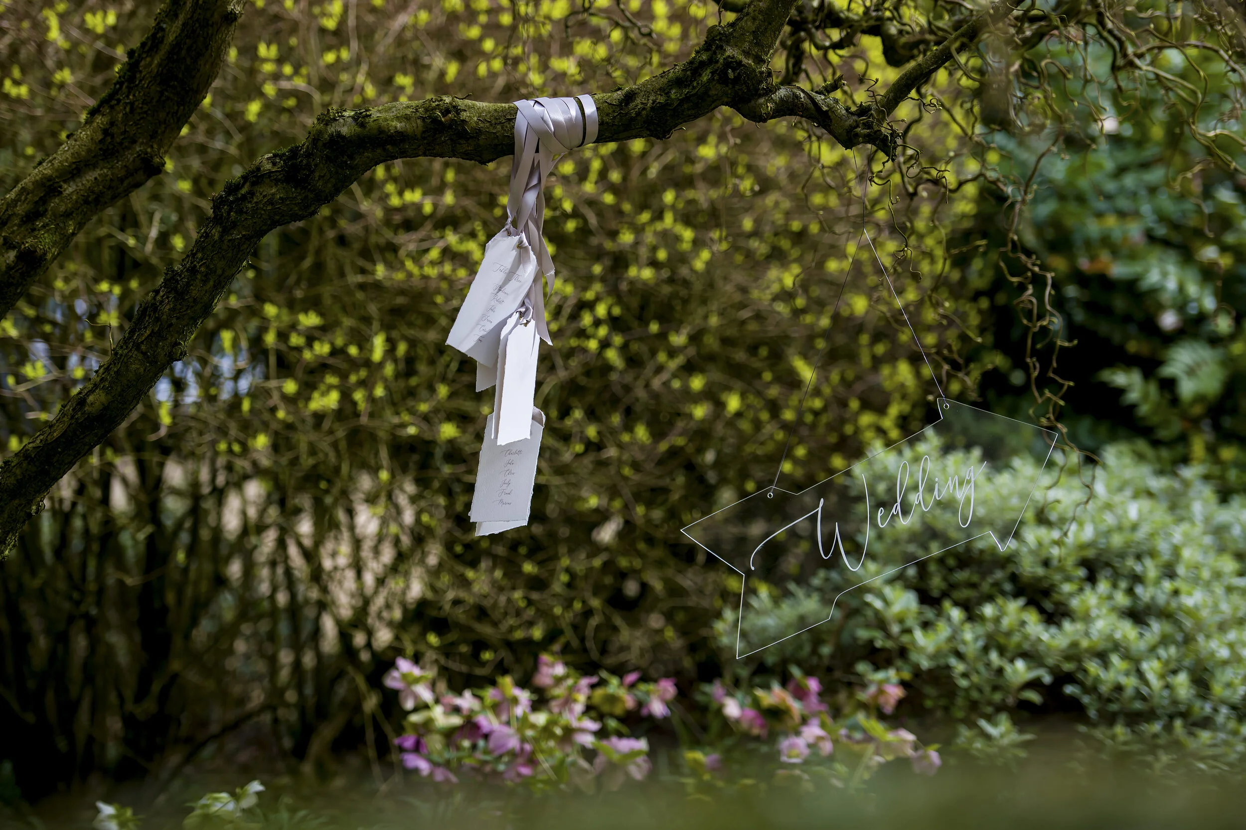 Acrylic Wedding Arrows