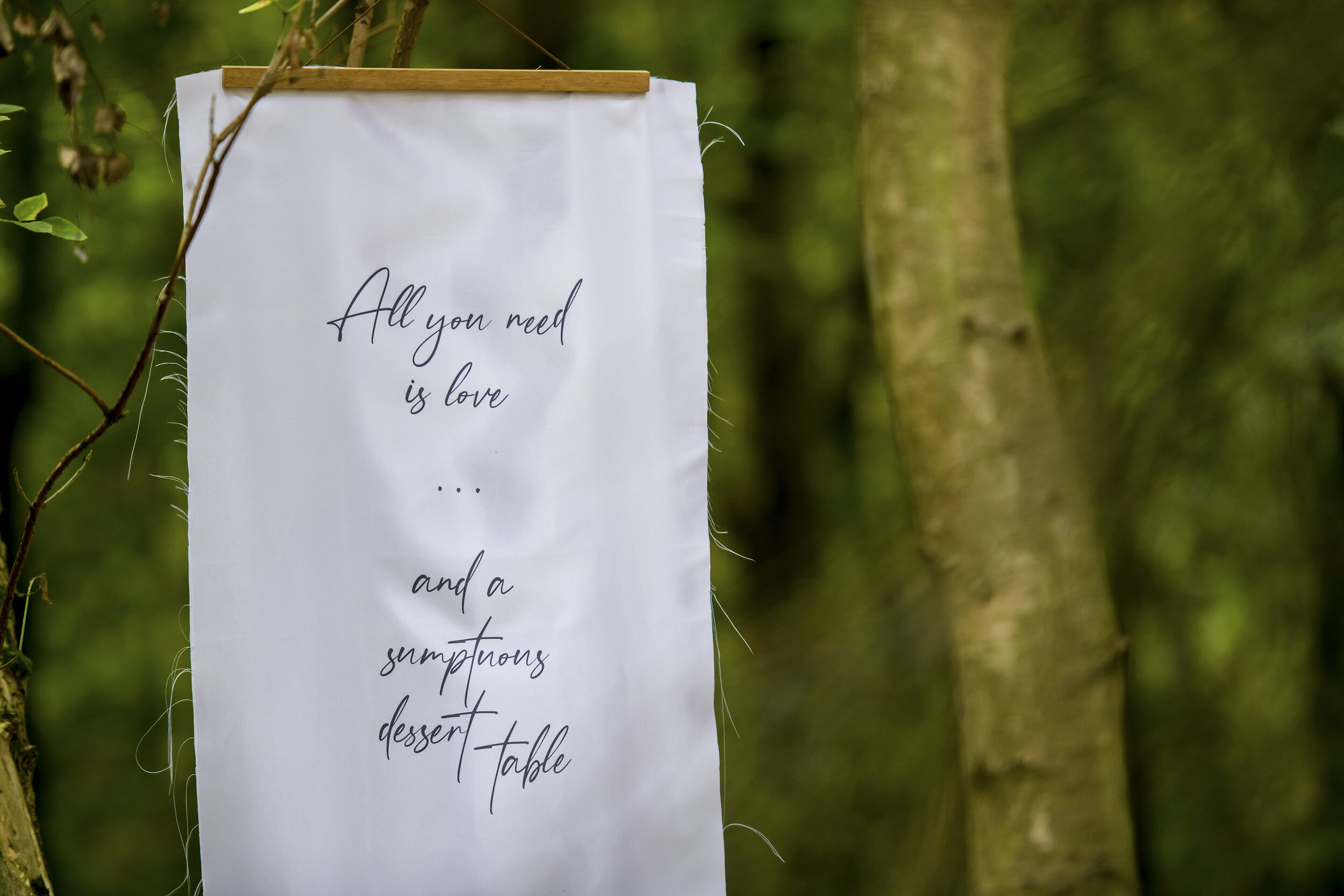 Wedding Banner Table Plan or Signage