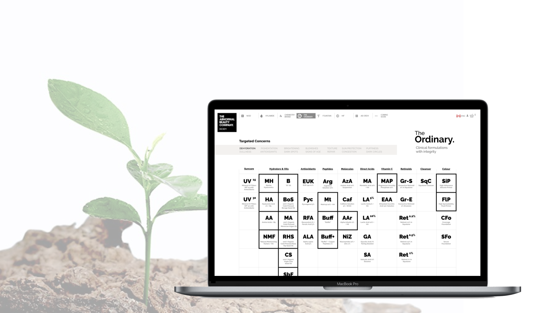 ordinary nmf ingredients