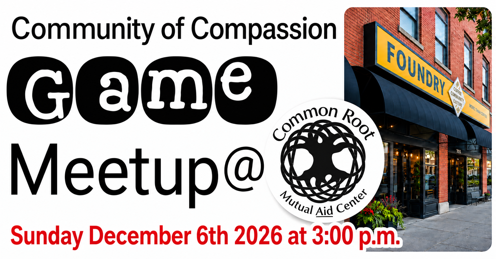 Community of Compassion Game Meetup