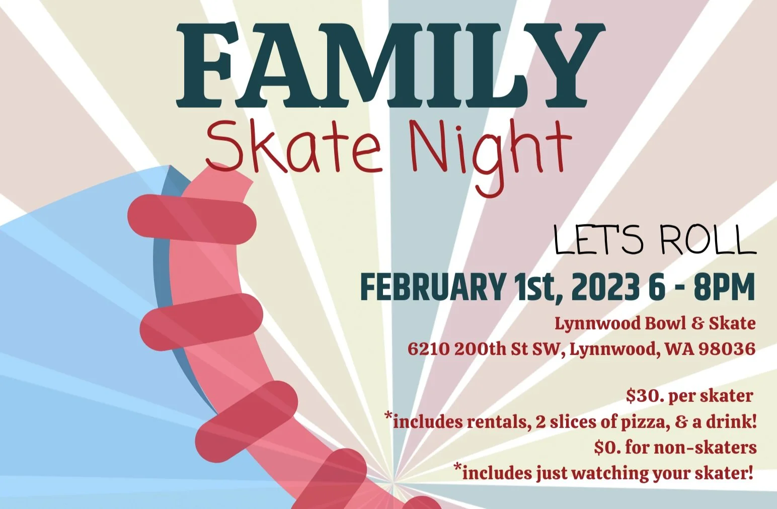 FAMILY SKATE NIGHT
