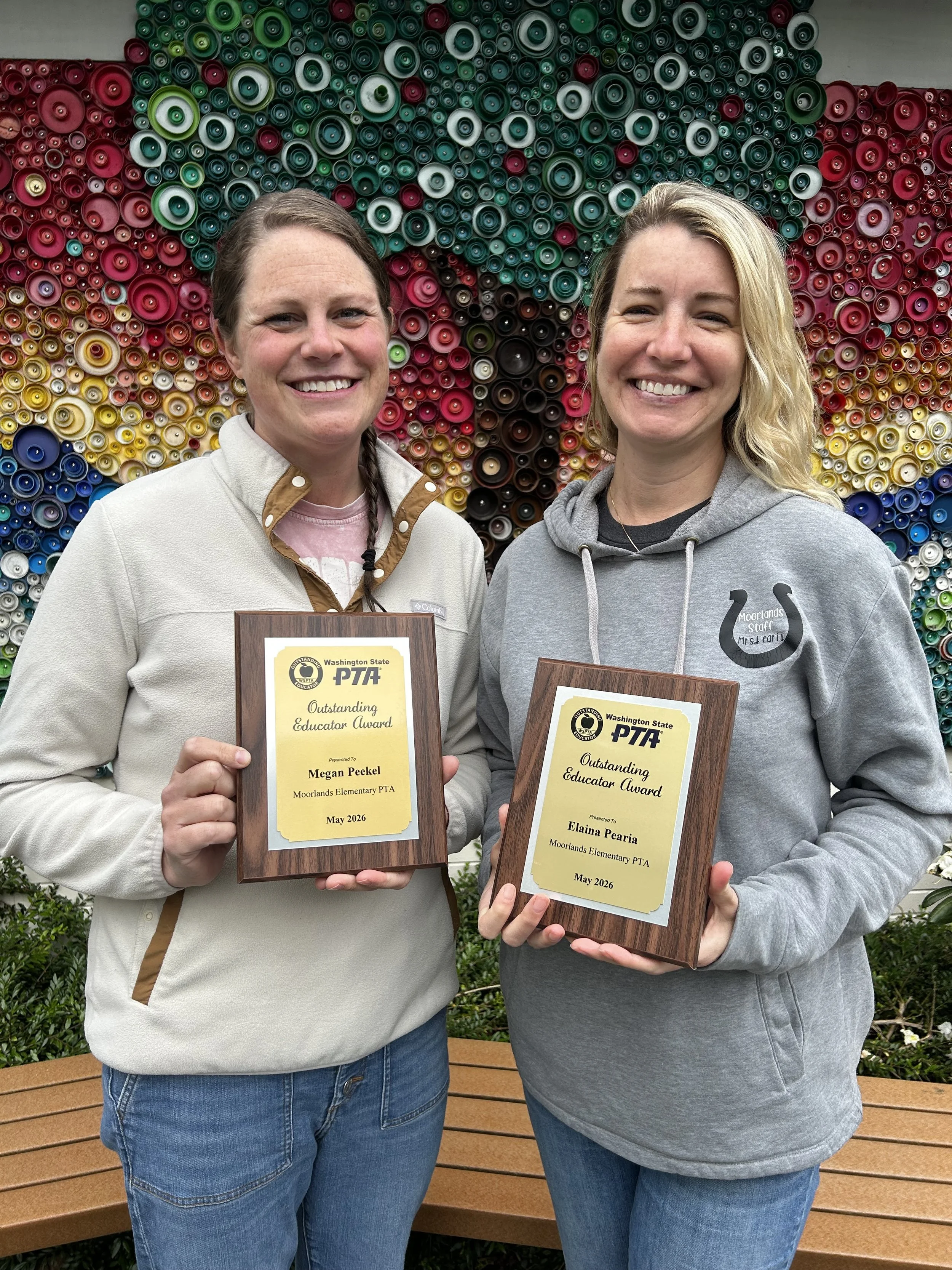 Outstanding Educator Award - Elena Pearia &amp; Megan Peekel