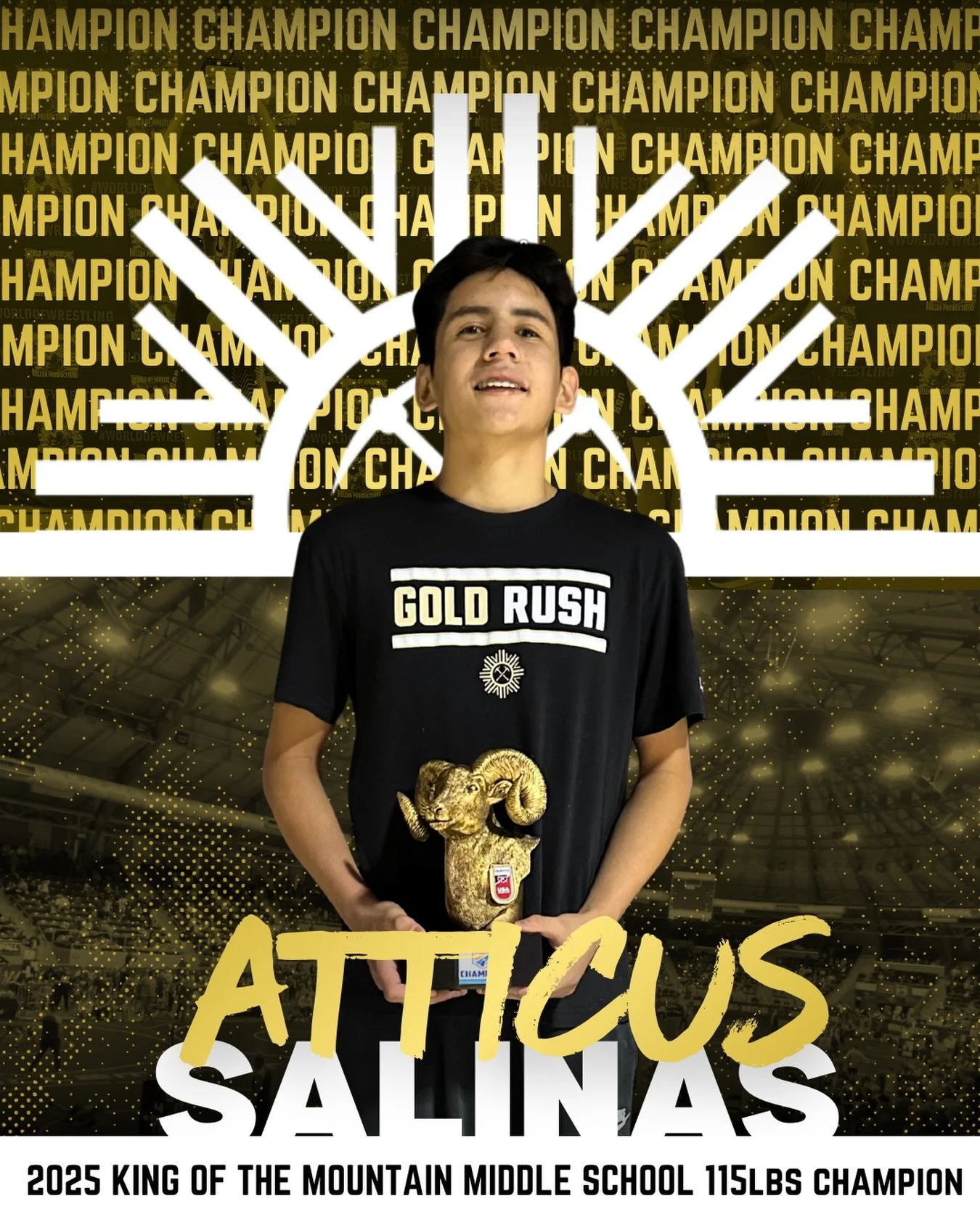 Congratulations Atticus on winning King of the Mountain last week! 🏆