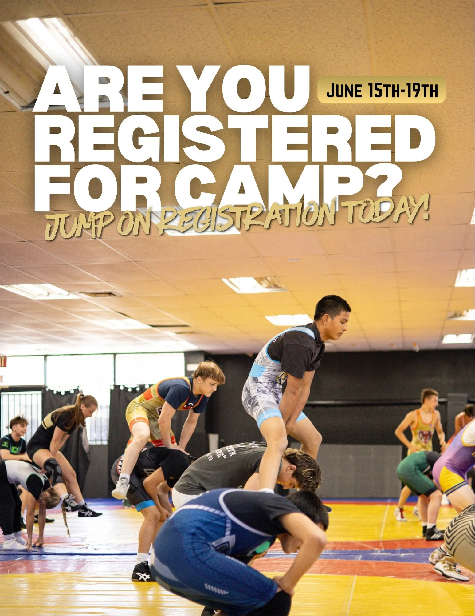 Jumpstart your summer training with our takedowns and techniques camp, starting next week ⛏️
Register using the link in bio 🔗