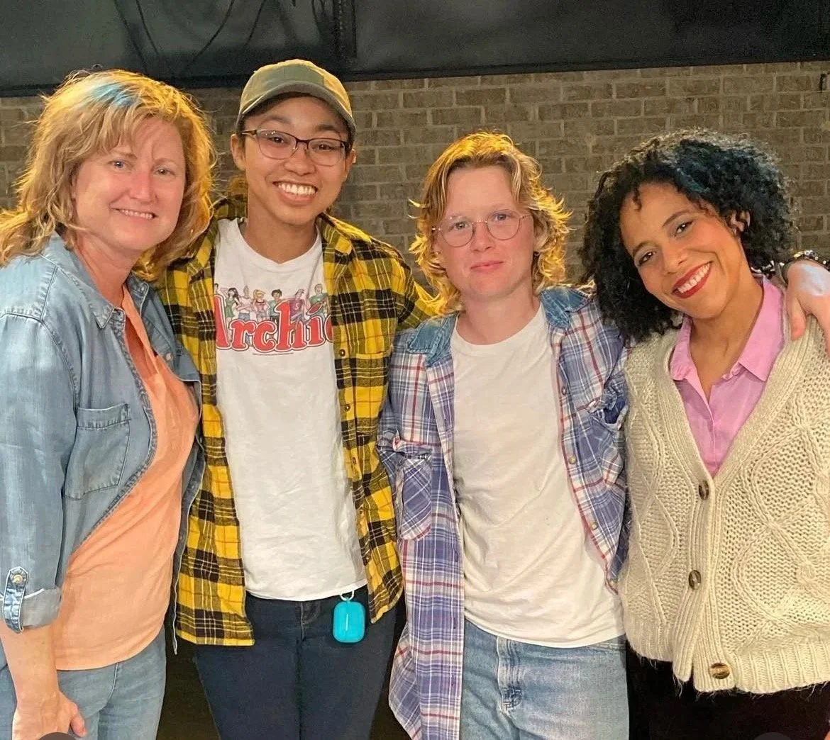 cast of March 2024 reading with Trinity St Players in Austin, TX