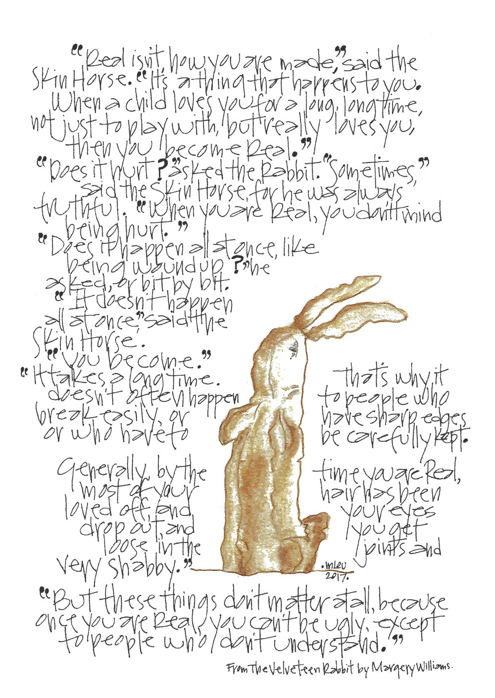 Velveteen Rabbit — Marylou Wakefield