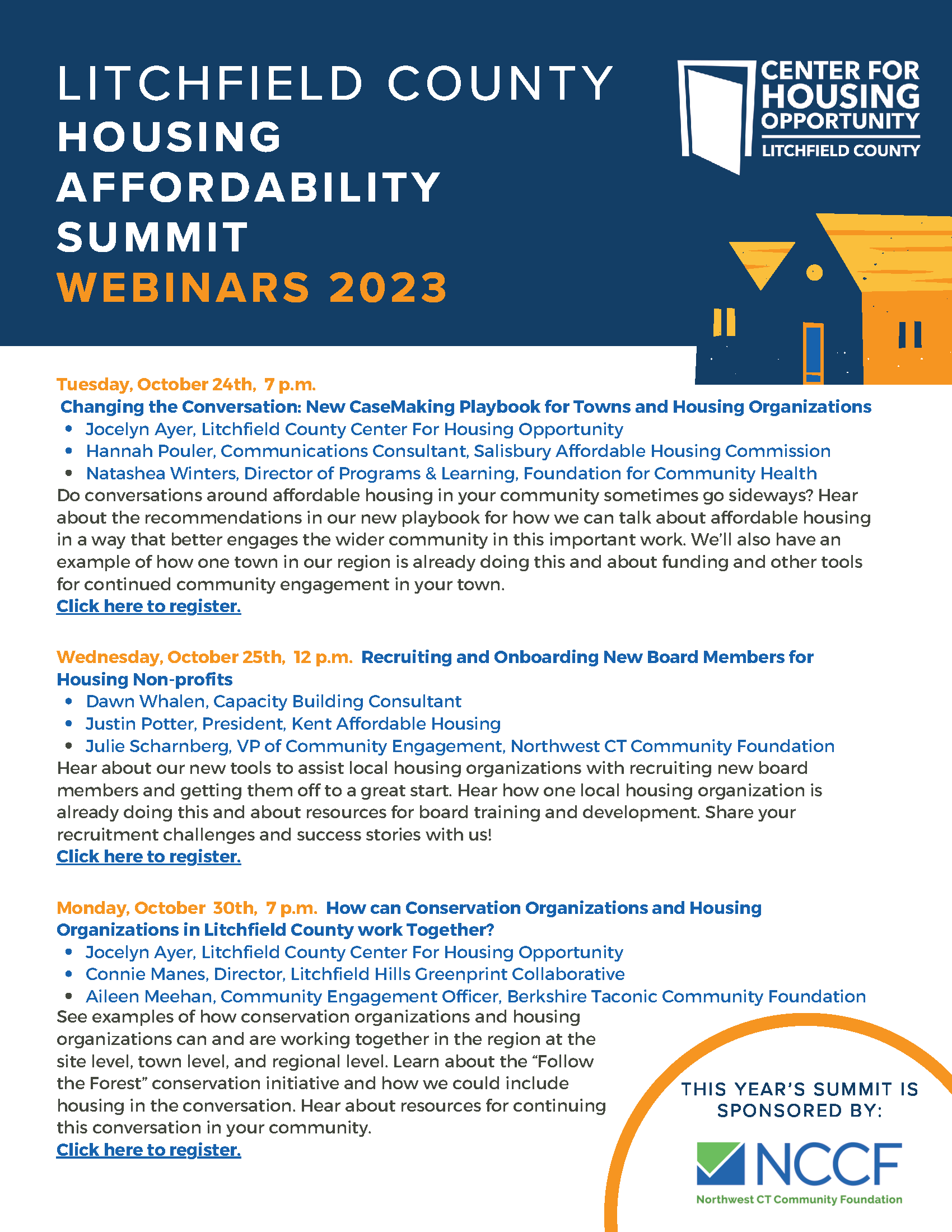 Events — Center for Housing Opportunity