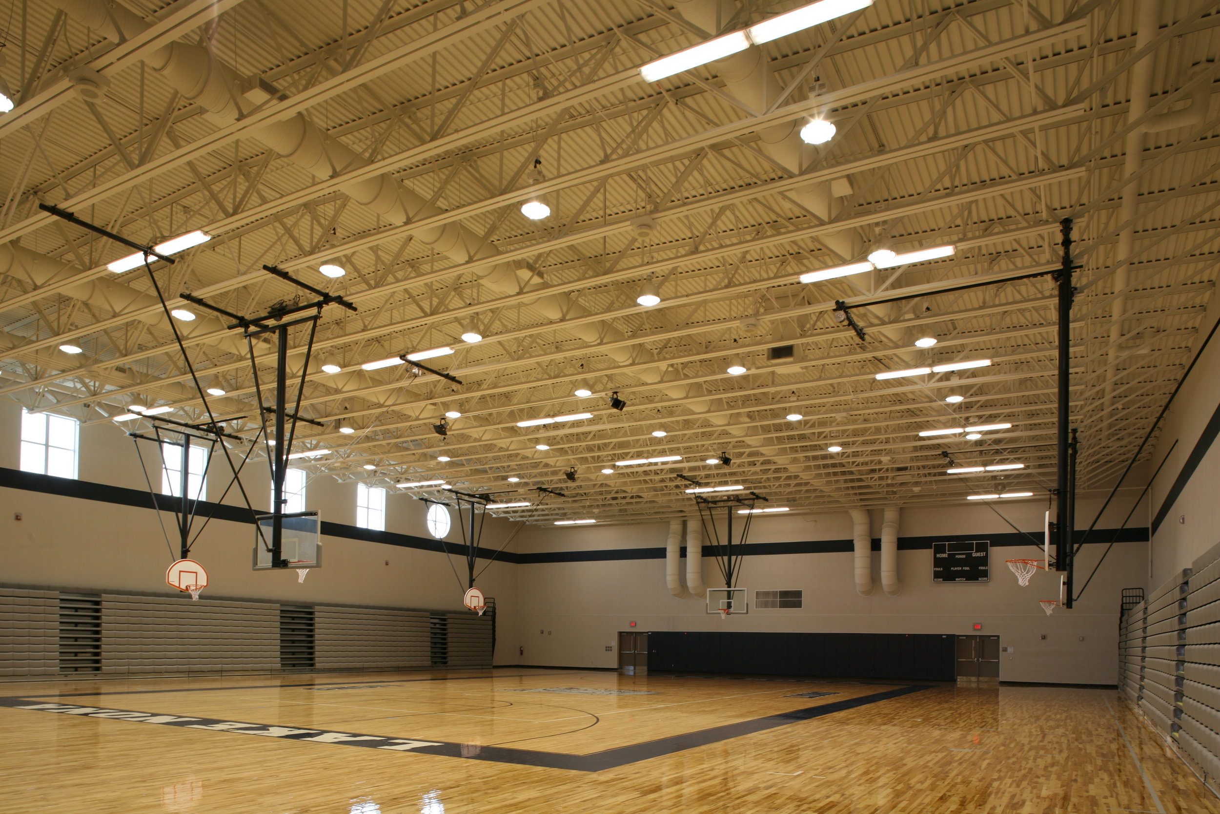 Lake Nona High School Basketball Court 2